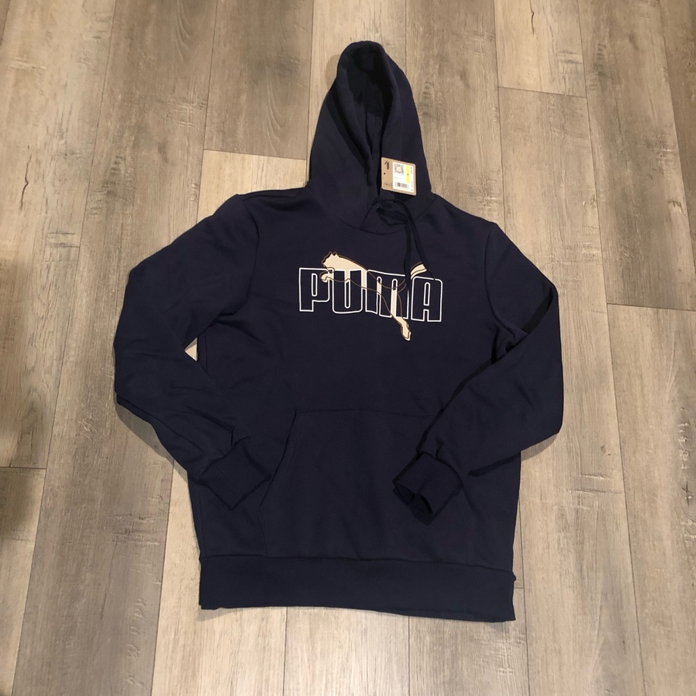 Mens puma hoodie  Navy